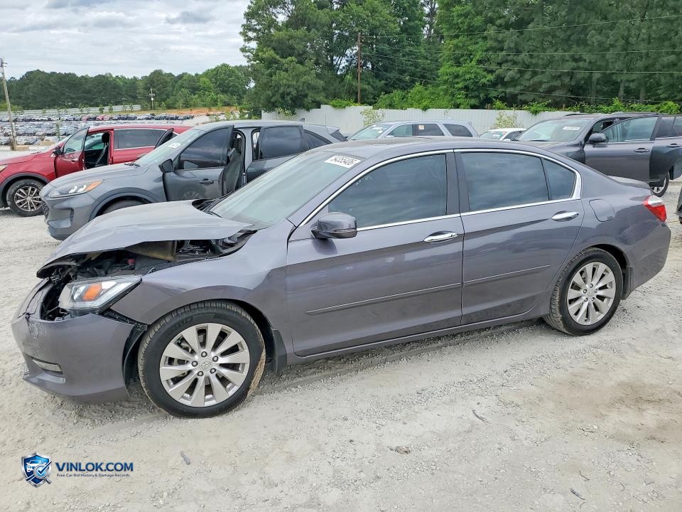2014 HONDA ACCORD EXL – Lot 54355406 auction photo