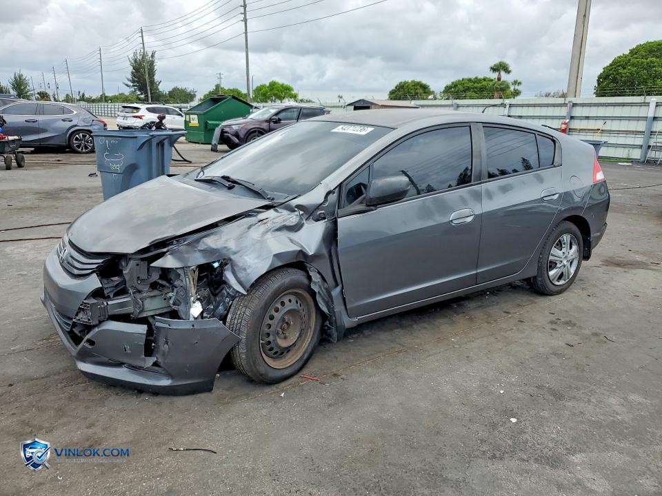 2011 HONDA INSIGHT LX – Lot 54371236 auction photo