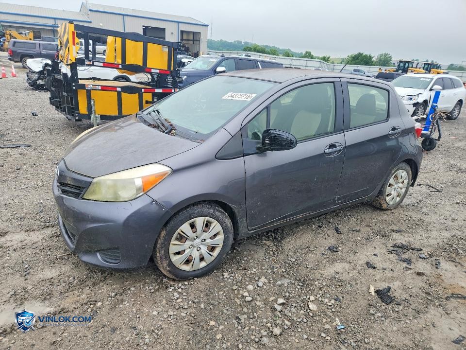 2013 TOYOTA YARIS 5-DOOR L – Lot 54375216 auction photo