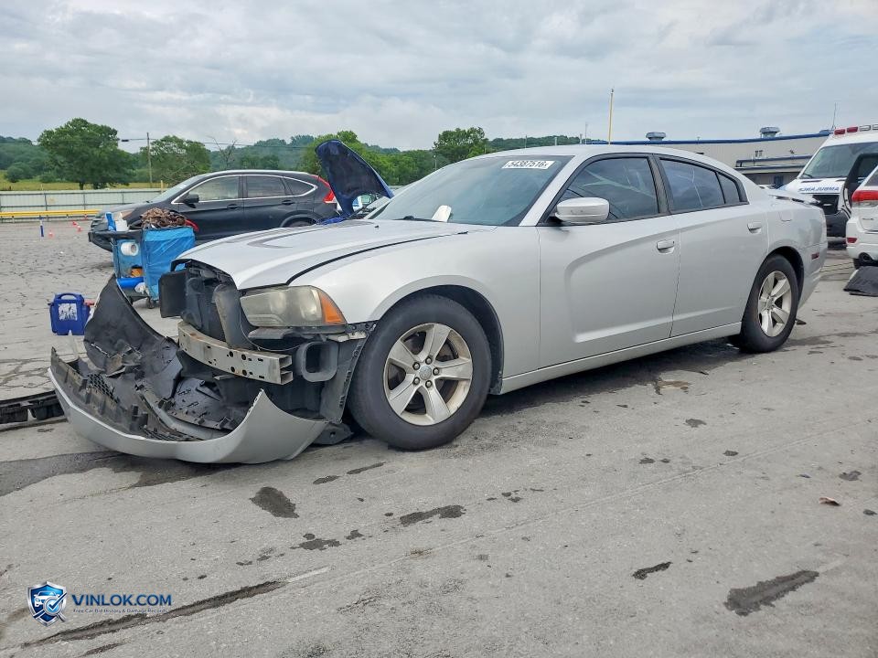 2012 DODGE CHARGER SE – Lot 54387516 auction photo