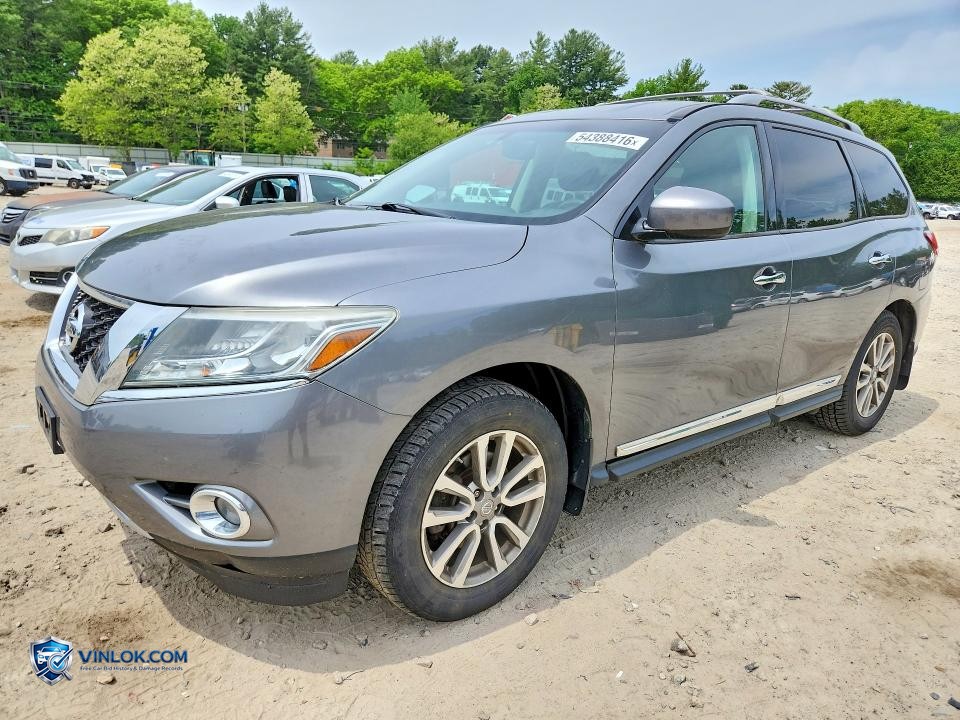 2015 NISSAN PATHFINDER SL – Lot 54388416 auction photo