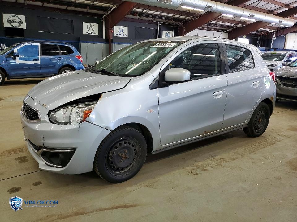 2018 MITSUBISHI MIRAGE ES – Lot 54388786 auction photo