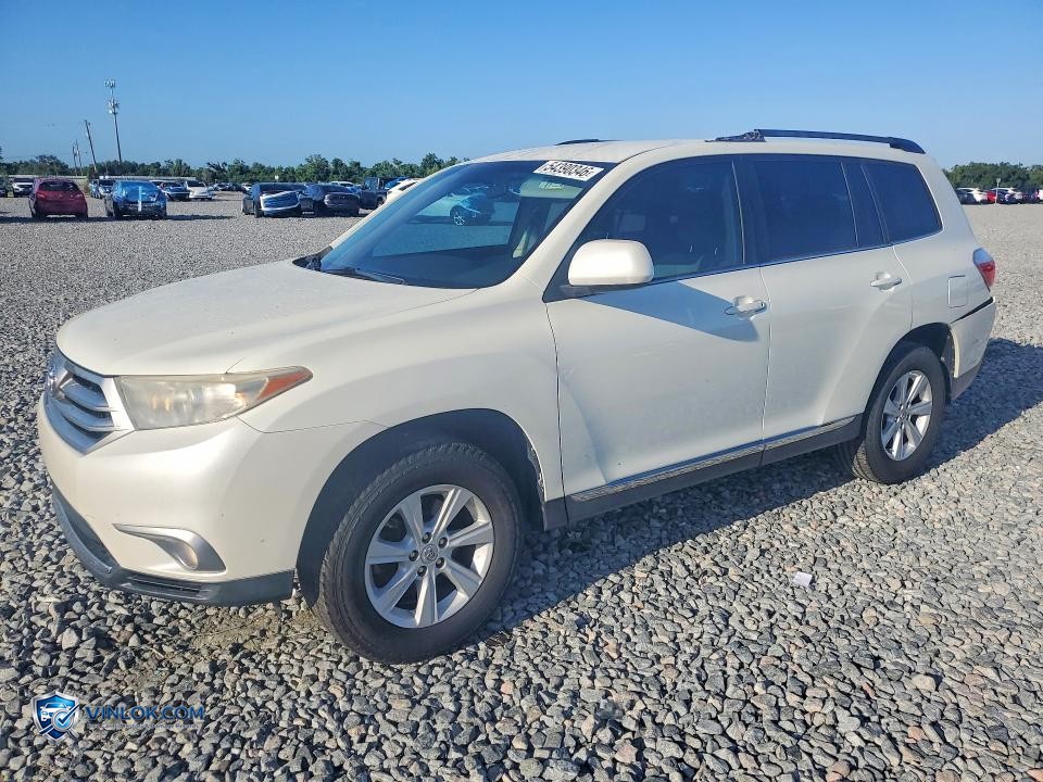 2013 TOYOTA HIGHLANDER PLUS – Lot 54390346 auction photo