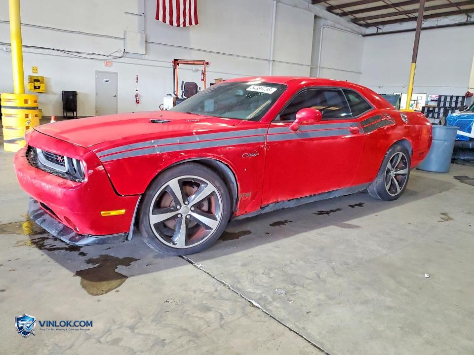 2014 DODGE CHALLENGER R – Lot 54391736 auction photo