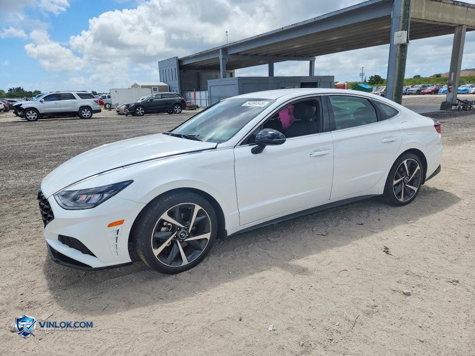 2021 HYUNDAI SONATA SEL PLUS – Lot 54394846 auction photo