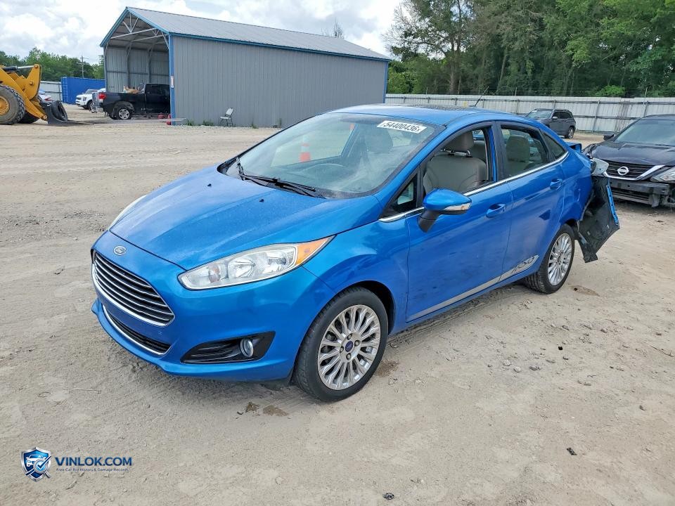 2016 FORD FIESTA TITANIUM – Lot 54400436 auction photo