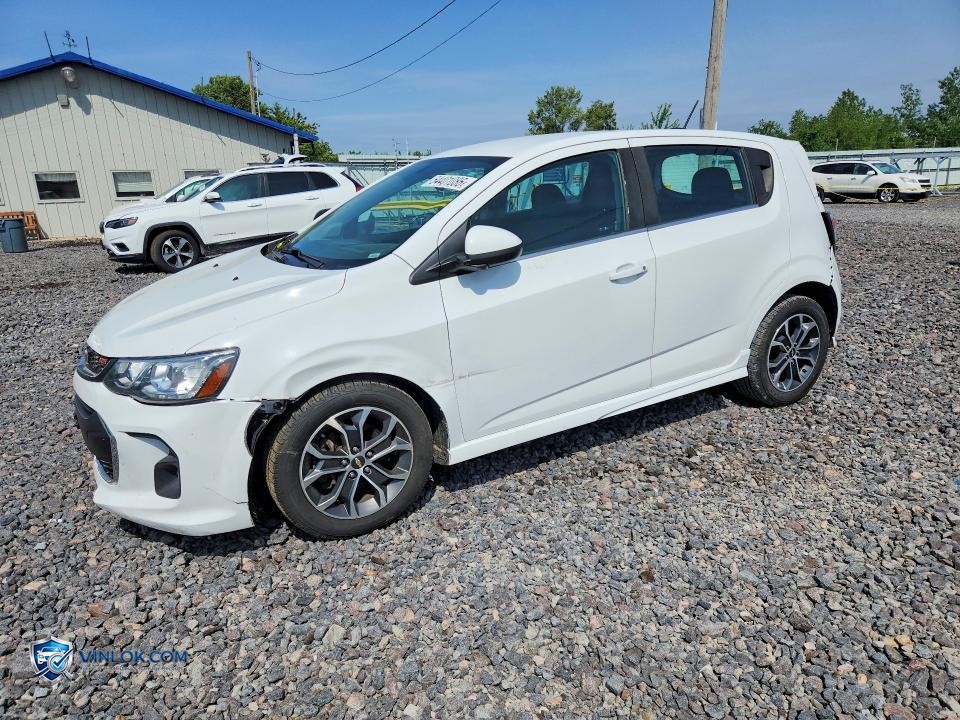 2017 CHEVROLET SONIC LT – Lot 54401086 auction photo