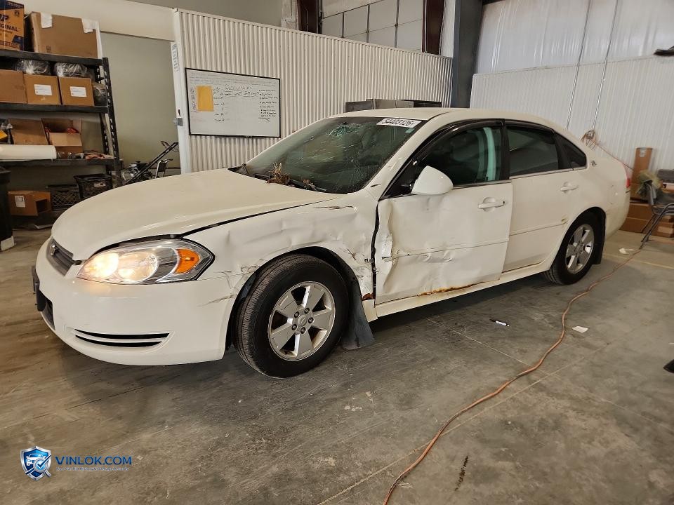 2009 CHEVROLET IMPALA 1LT – Lot 54403126 auction photo