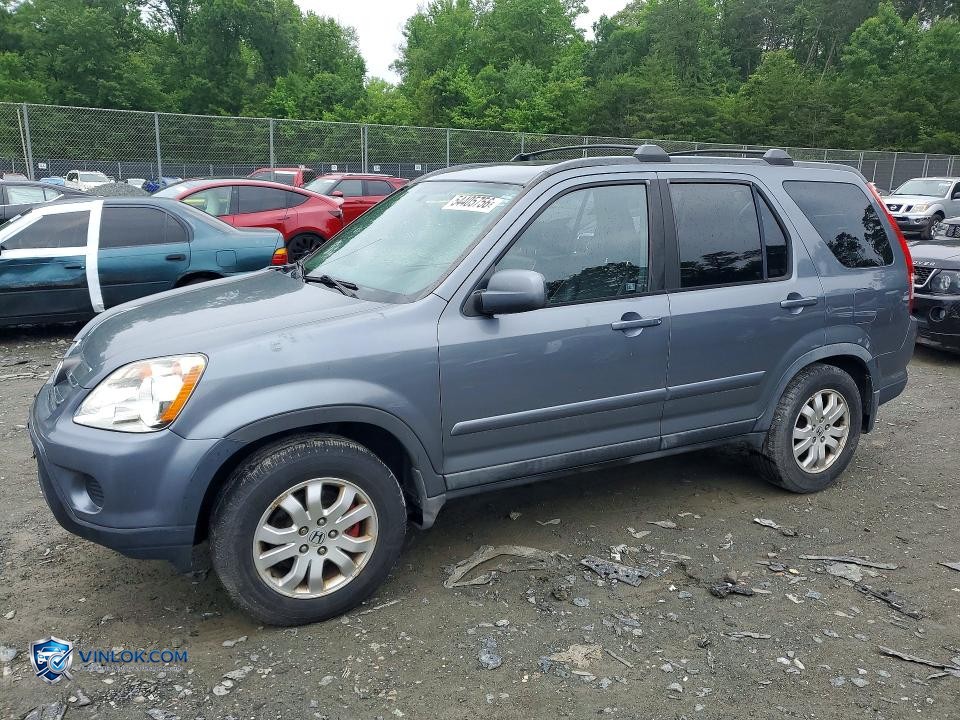 2005 HONDA CR-V SE – Lot 54405756 auction photo