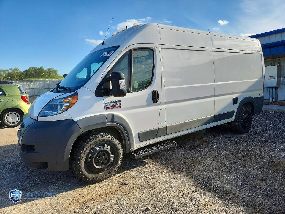2017 RAM PROMASTER 2500 2500 HIGH – Lot 54405876 auction photo