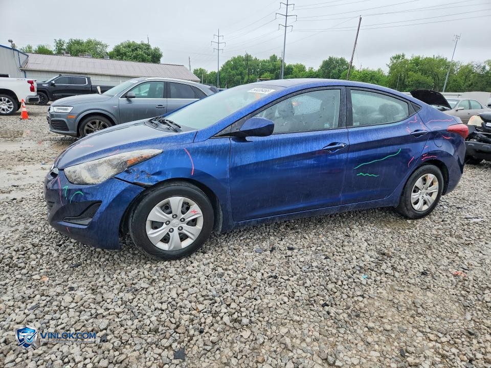 2016 HYUNDAI ELANTRA SE – Lot 54406466 auction photo