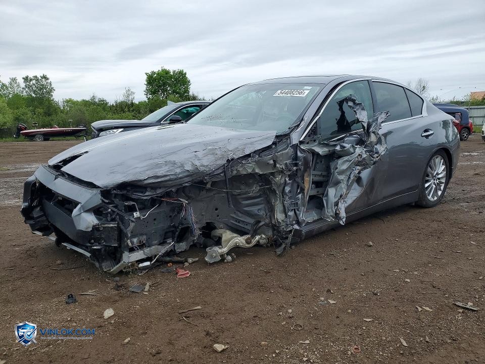 2018 INFINITI Q50 3.0T LUXE – Lot 54408256 auction photo