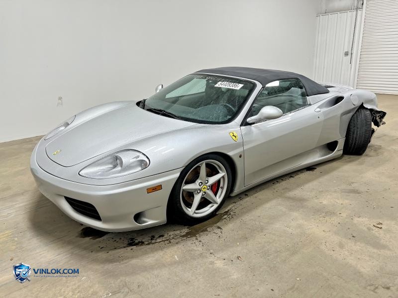 2001 FERRARI 360 SPIDER – Lot 54409386 auction photo