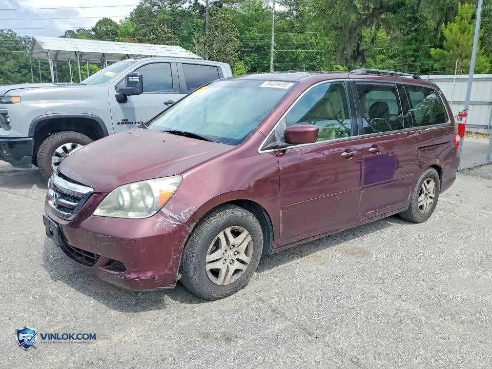 2007 HONDA ODYSSEY EXL – Lot 54409496 auction photo