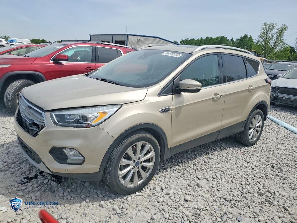 2017 FORD ESCAPE TITANIUM – Lot 54412216 auction photo