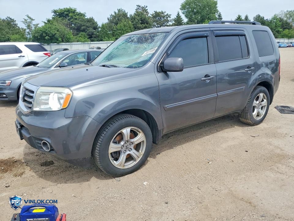 2012 HONDA PILOT EXL – Lot 54415586 auction photo