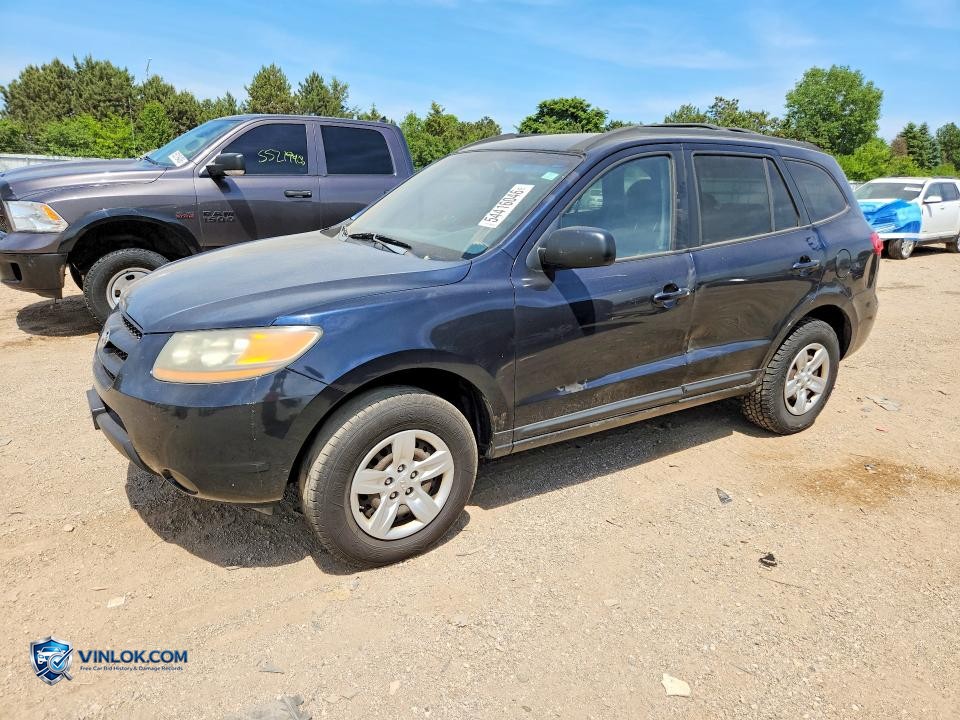 2009 HYUNDAI SANTA FE GLS – Lot 54416046 auction photo