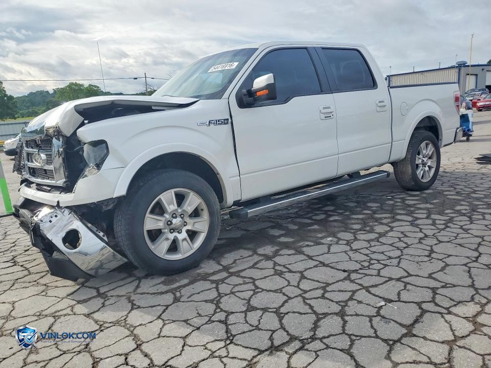 2012 FORD F150 SUPERCREW – Lot 54416916 auction photo