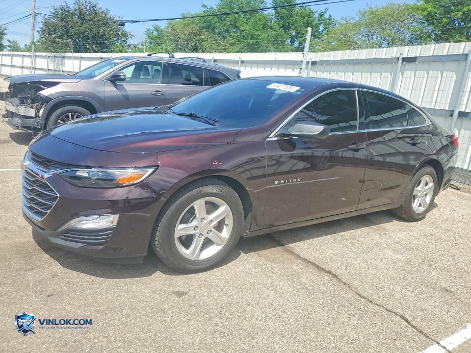 2020 CHEVROLET MALIBU LS – Lot 54417536 auction photo