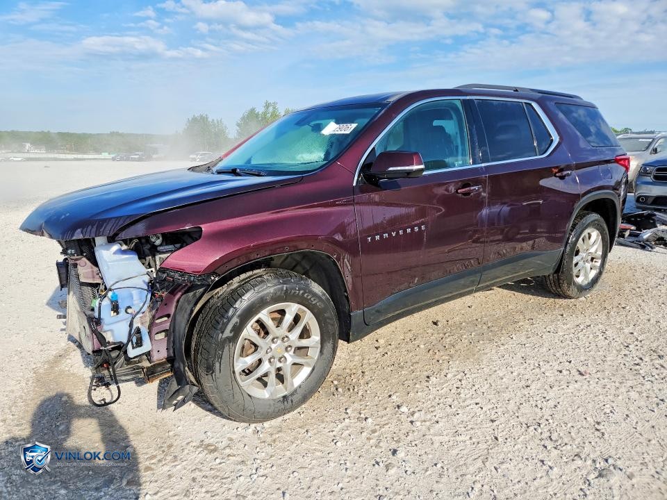 2019 CHEVROLET TRAVERSE LT – Lot 54422906 auction photo