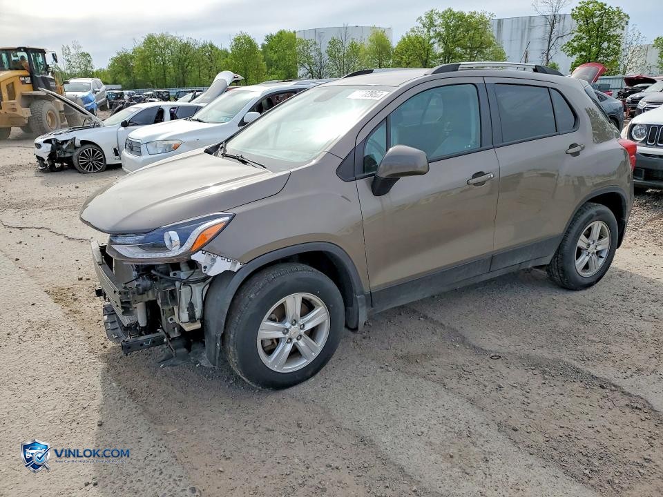 2021 CHEVROLET TRAX 1LT – Lot 54422956 auction photo