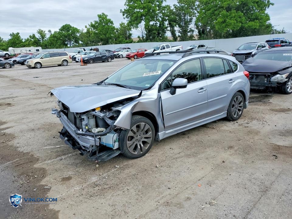 2012 SUBARU IMPREZA SPORT PREMIUM – Lot 54423416 auction photo