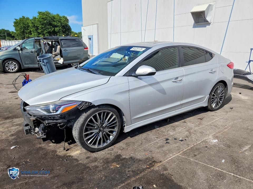 2018 HYUNDAI ELANTRA – Lot 54425176 auction photo