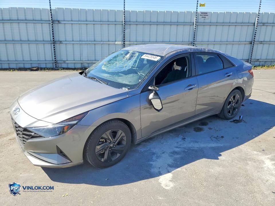 2021 HYUNDAI ELANTRA SEL – Lot 54425546 auction photo