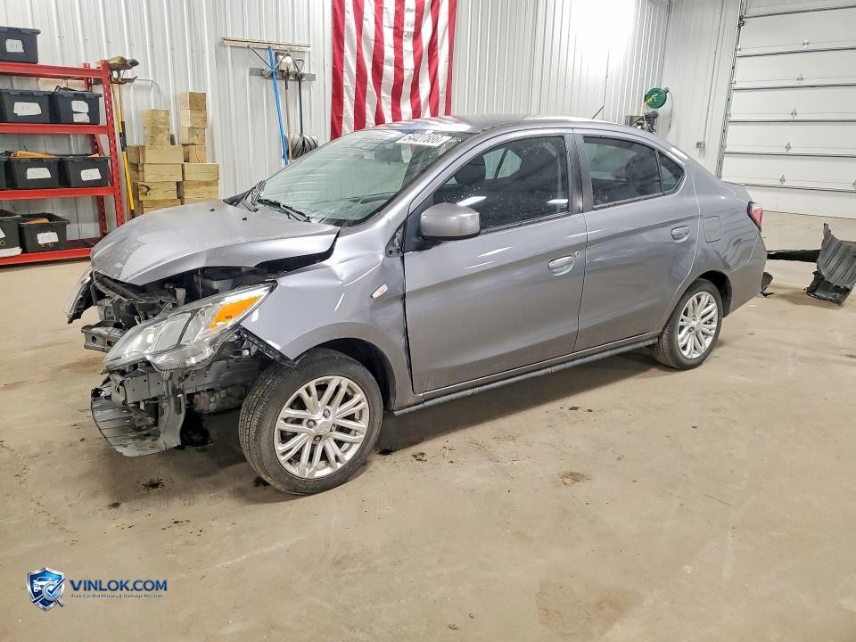 2022 MITSUBISHI MIRAGE G4 ES – Lot 54427886 auction photo