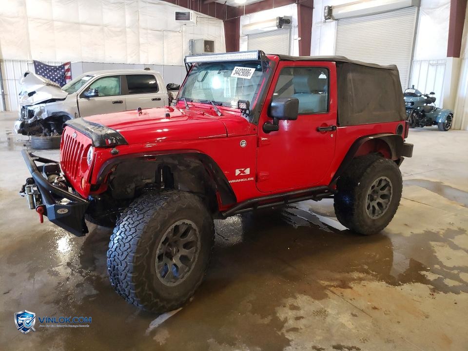 2008 JEEP WRANGLER – Lot 54429086 auction photo