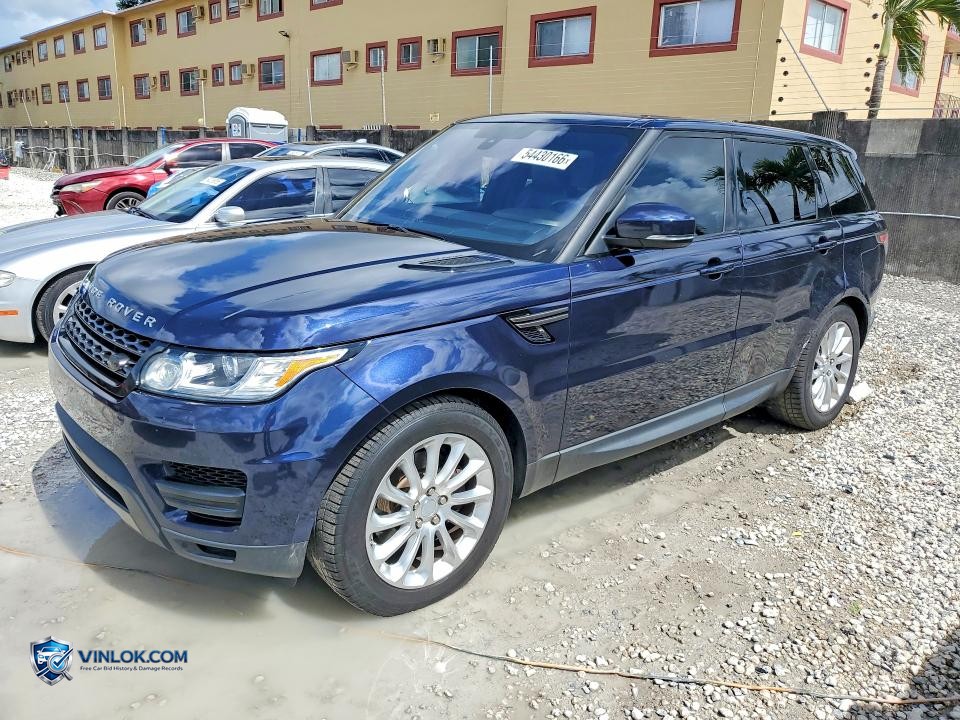 2016 LAND ROVER RANGE ROVER SPORT SE – Lot 54430166 auction photo