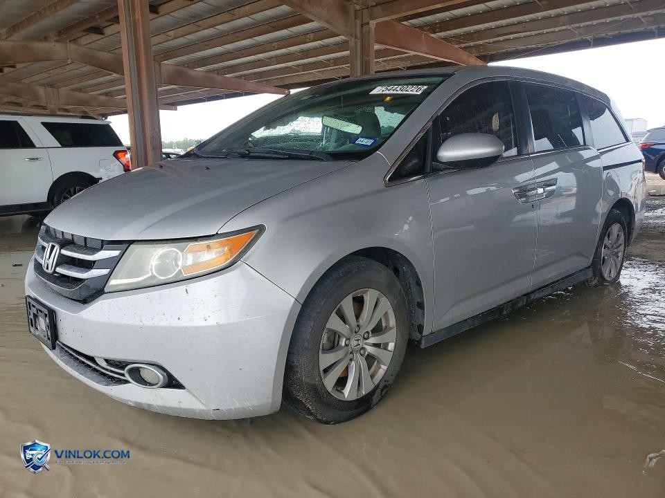 2014 HONDA ODYSSEY EXL – Lot 54430226 auction photo