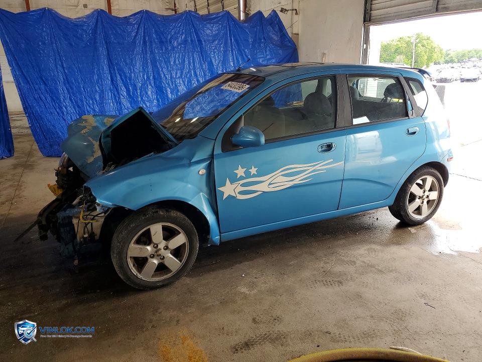 2006 CHEVROLET AVEO LT – Lot 54430396 auction photo