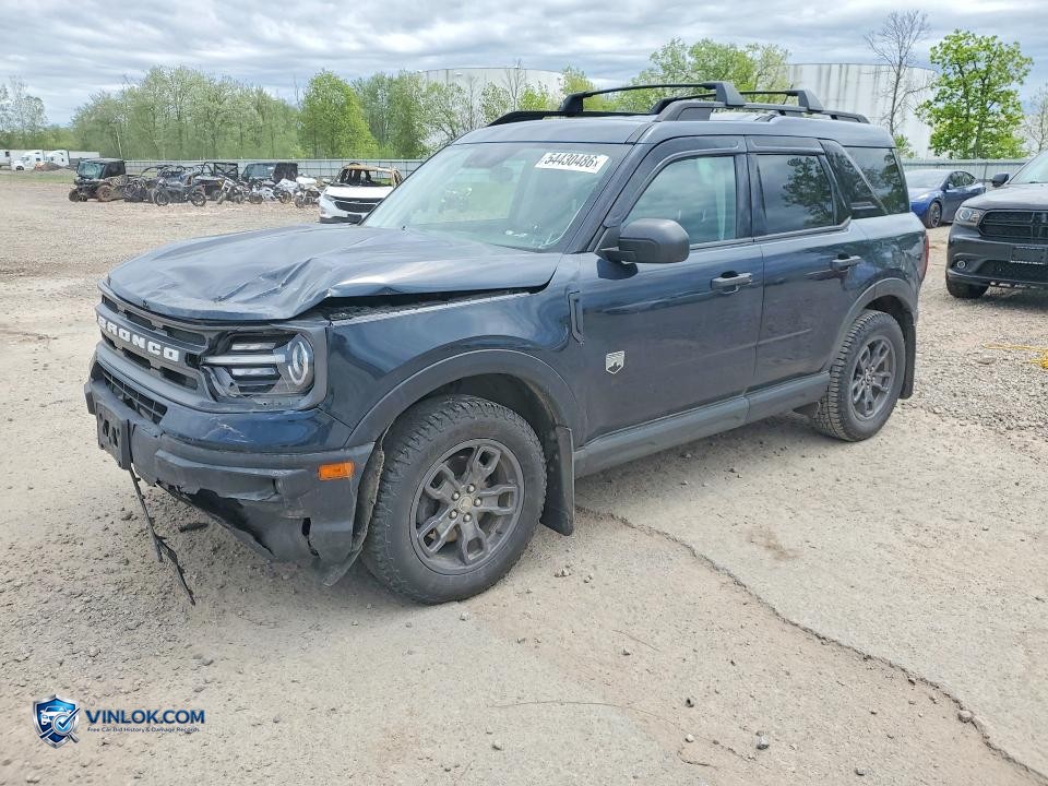 2021 FORD BRONCO SPORT BIG BEND – Lot 54430486 auction photo