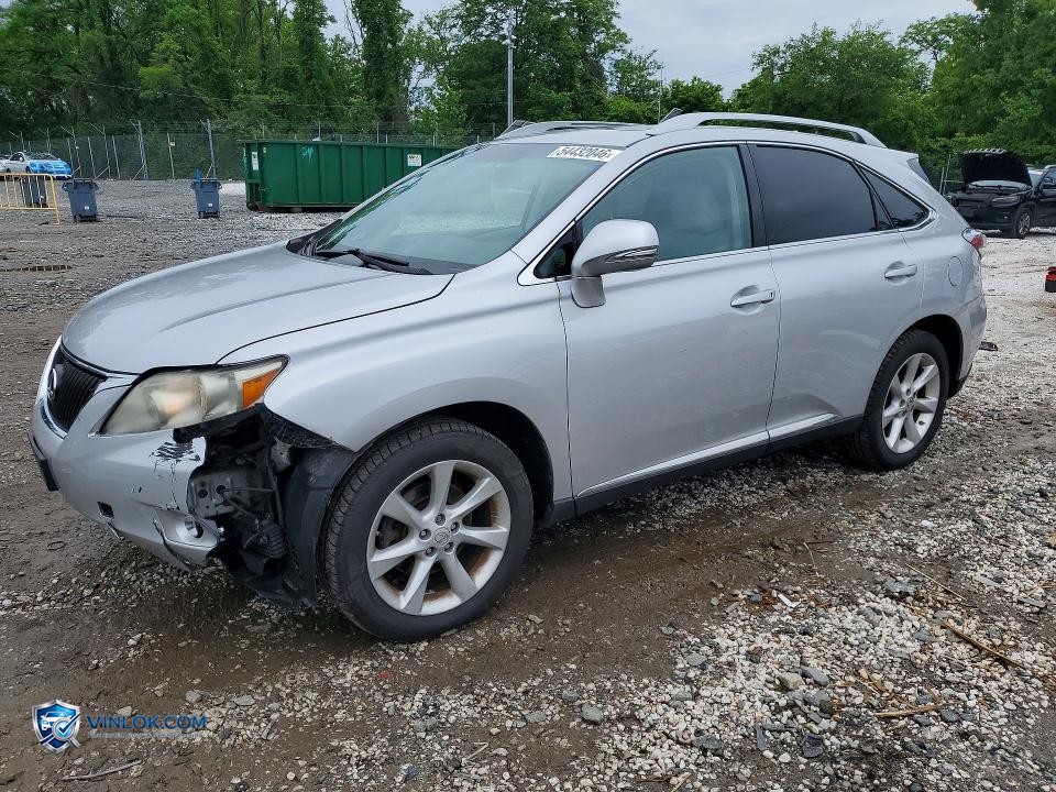 2010 LEXUS RX 350 – Lot 54432046 auction photo