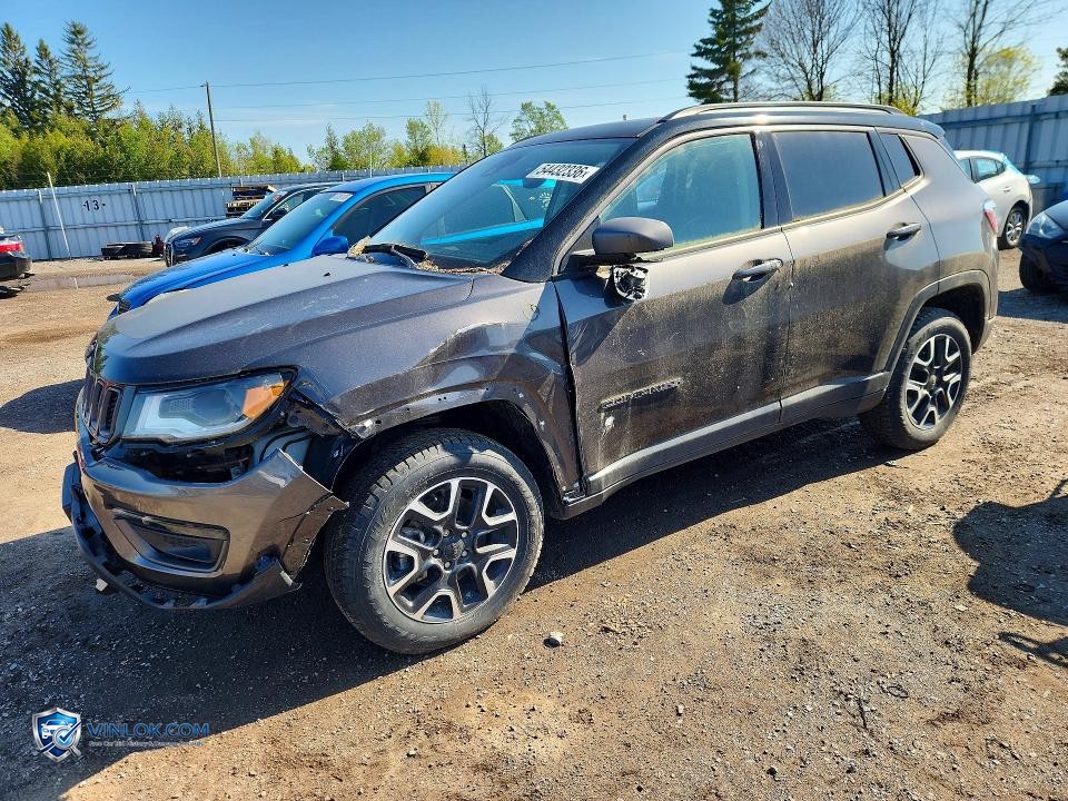 2019 JEEP COMPASS TRAILHAWK – Lot 54432336 auction photo