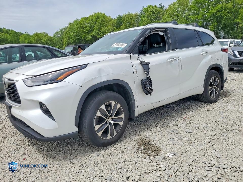 2022 TOYOTA HIGHLANDER XLE – Lot 54433916 auction photo
