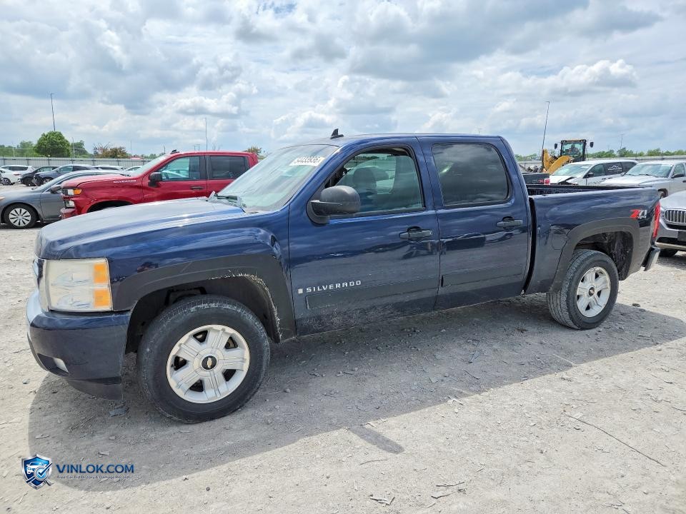 2007 CHEVROLET SILVERADO K1500 CREW CAB – Lot 54433936 auction photo