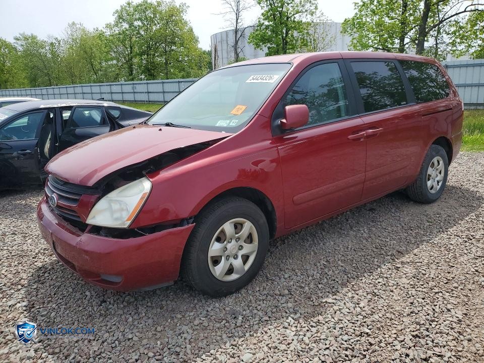 2006 KIA SEDONA LX – Lot 54434326 auction photo