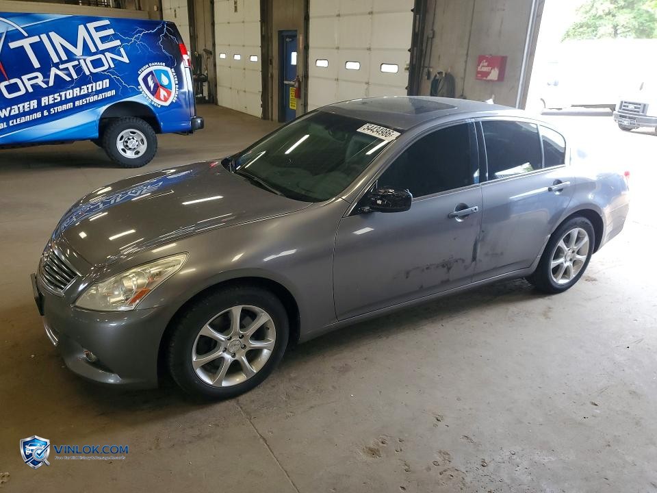 2012 INFINITI G37 SEDAN X – Lot 54434986 auction photo