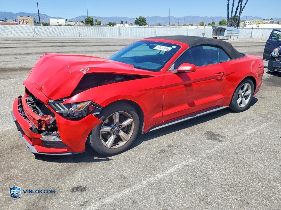 2016 FORD MUSTANG – Lot 54437346 auction photo