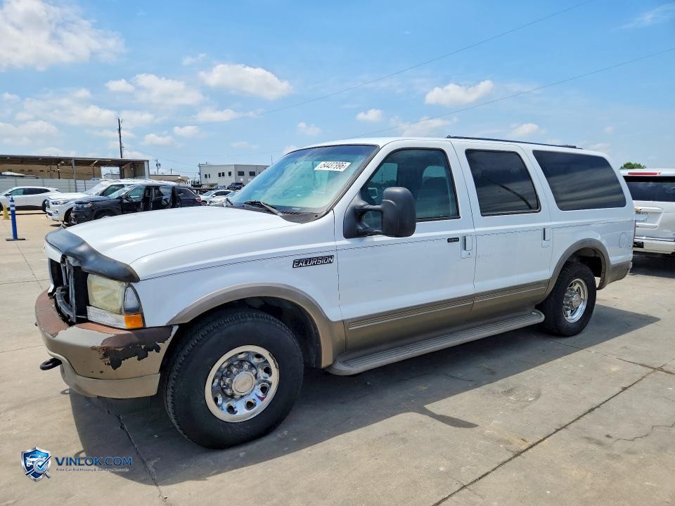2003 FORD EXCURSION EDDIE BAUER – Lot 54437996 auction photo