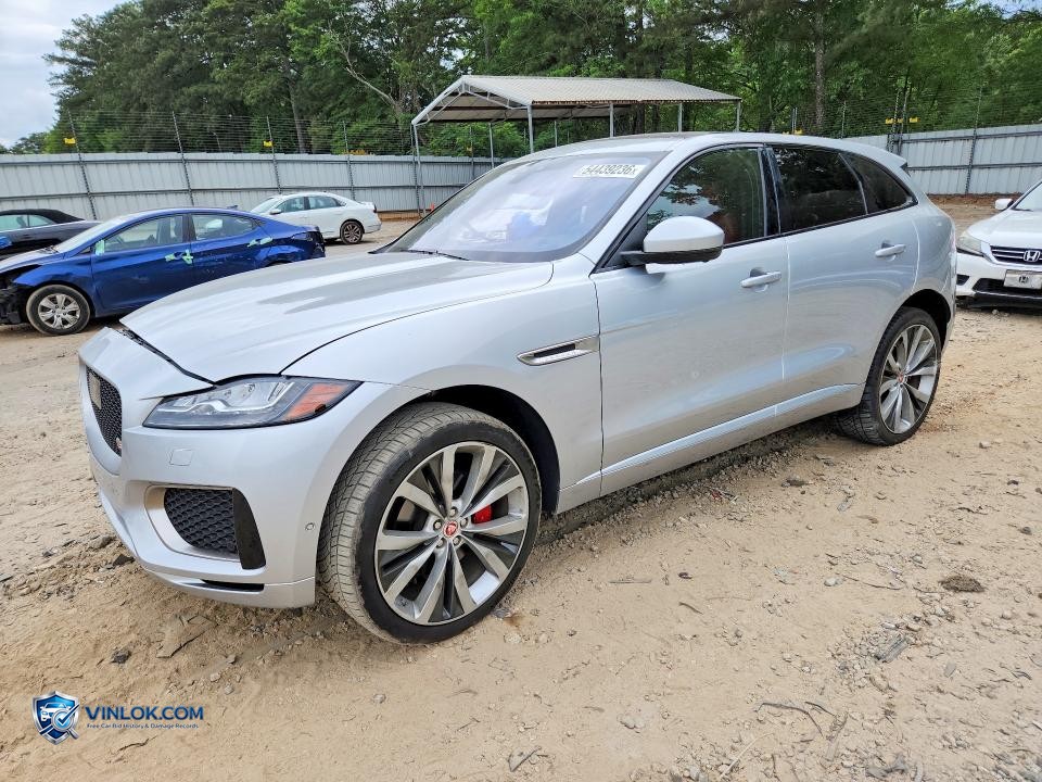 2018 JAGUAR F-PACE S – Lot 54439236 auction photo