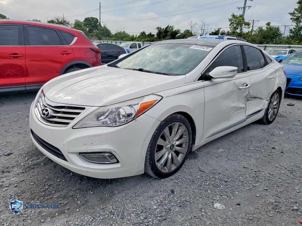 2013 HYUNDAI AZERA – Lot 54439426 auction photo