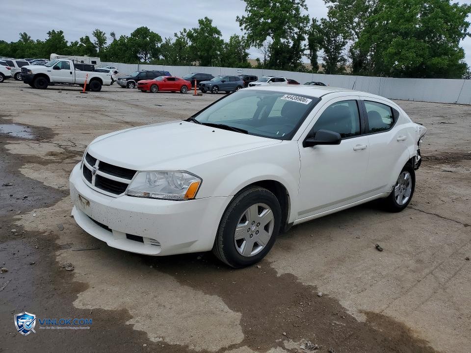 2010 DODGE AVENGER SXT – Lot 54439906 auction photo