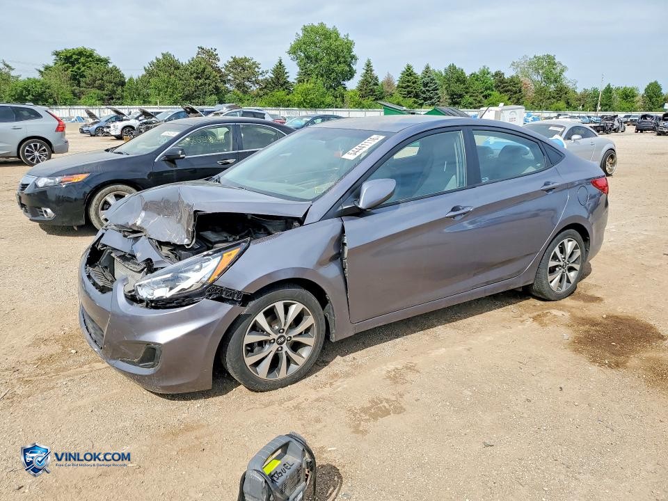 2017 HYUNDAI ACCENT SE – Lot 54441116 auction photo