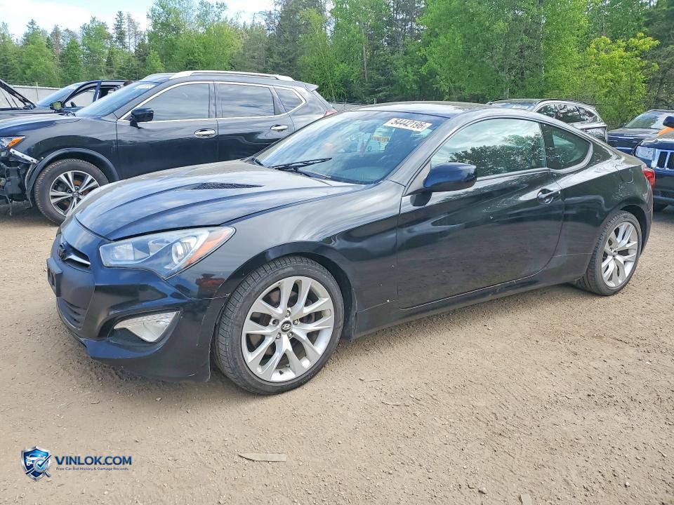 2014 HYUNDAI GENESIS COUPE 2.0T – Lot 54442196 auction photo