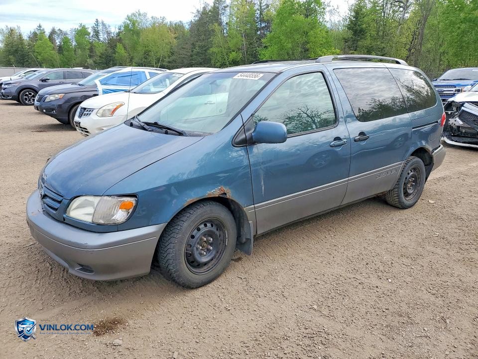 2003 TOYOTA SIENNA LE – Lot 54448556 auction photo