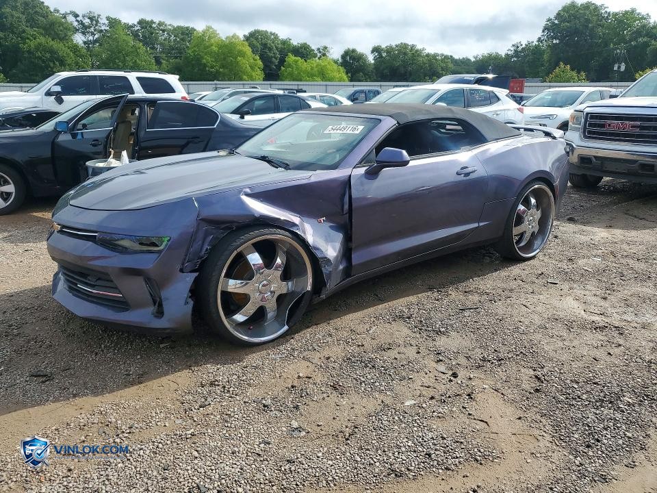 2017 CHEVROLET CAMARO LT – Lot 54449116 auction photo