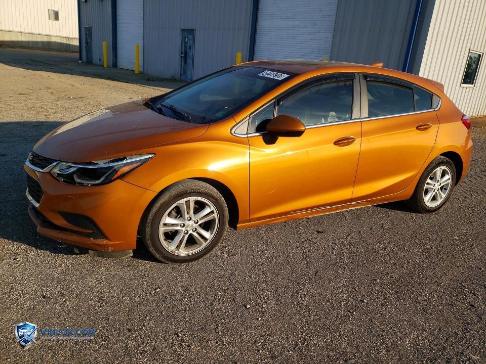 2017 CHEVROLET CRUZE LT – Lot 54449906 auction photo